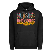 Pigment Black nursing in my heart Urban Hoodie - FaDigitalArtStudio