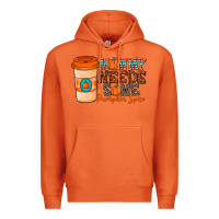 Carrot mommy needs some pumpkin spice Premium Hoodie - CowhideDigitalArt