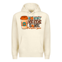 Sandshell mommy needs some pumpkin spice Premium Hoodie - CowhideDigitalArt