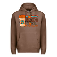 Chestnut mommy needs some pumpkin spice Premium Hoodie - CowhideDigitalArt
