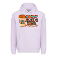 Lilac mommy needs some pumpkin spice Premium Hoodie - CowhideDigitalArt