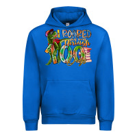 Cobalt i roared my way through 100 days Urban Hoodie - RacoonDesign