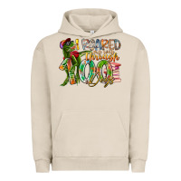 Pigment French Oak i roared my way through 100 days Urban Hoodie - RacoonDesign