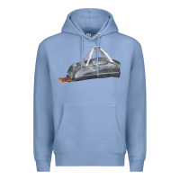 Colony Blue baseball bag fa element Premium Hoodie - FaDigitalArtStudio