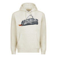 Oatmeal Heather baseball bag fa element Premium Hoodie - FaDigitalArtStudio