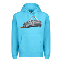 Ocean Blue baseball bag fa element Premium Hoodie - FaDigitalArtStudio