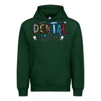 Forest Green dental hygienist Urban Hoodie - CowhideDigitalArt