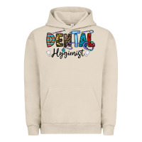 Pigment French Oak dental hygienist Urban Hoodie - CowhideDigitalArt