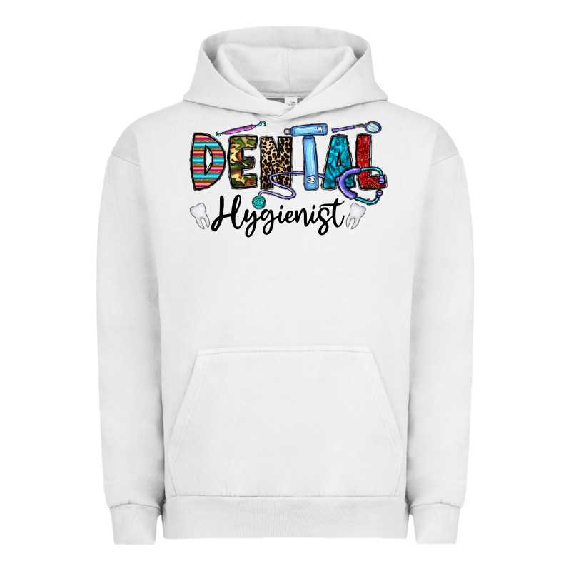 Dental Hygienist Urban Hoodie by CowhideDigitalArt | Teevron