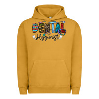 Pigment Peanut Butter dental hygienist Urban Hoodie - CowhideDigitalArt