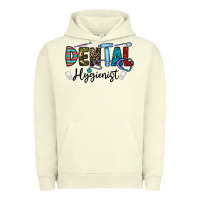 Pigment Pistachio dental hygienist Urban Hoodie - CowhideDigitalArt