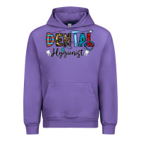 Tulip dental hygienist Urban Hoodie - CowhideDigitalArt