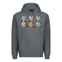 Rock western bunny gnome Premium Hoodie - RacoonDesign