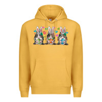 Mustard western bunny gnome Premium Hoodie - RacoonDesign