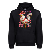 Black i see you chicken me out Urban Hoodie - RacoonDesign