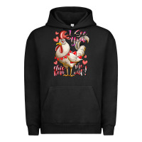 Pigment Black i see you chicken me out Urban Hoodie - RacoonDesign