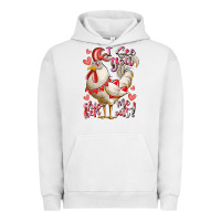 Pigment Lunar Rock i see you chicken me out Urban Hoodie - RacoonDesign