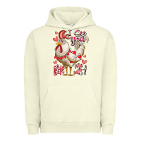 Pigment Pistachio i see you chicken me out Urban Hoodie - RacoonDesign