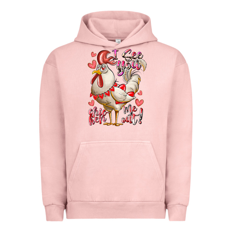 I See You Chicken Me Out Urban Hoodie by RacoonDesign | Teevron