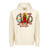 Tofu With God All Things Are Possible Premium Hoodie - RacoonDesign