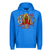 True Royal With God All Things Are Possible Premium Hoodie - RacoonDesign