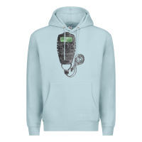 Blue Mist baseball counter and stopwatch fa element Premium Hoodie - FaDigitalArtStudio