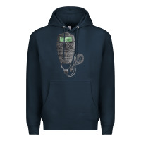 Navy baseball counter and stopwatch fa element Premium Hoodie - FaDigitalArtStudio