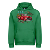 Emerald eat fresh buy local Urban Hoodie - CowhideDigitalArt