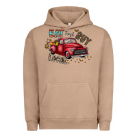 Pigment Burro eat fresh buy local Urban Hoodie - CowhideDigitalArt