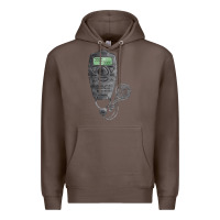 Coffee baseball counter and stopwatch fa element Premium Hoodie - FaDigitalArtStudio