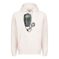 Pale Pink baseball counter and stopwatch fa element Premium Hoodie - FaDigitalArtStudio