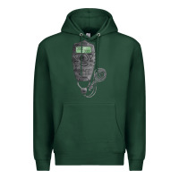 Sports Green baseball counter and stopwatch fa element Premium Hoodie - FaDigitalArtStudio