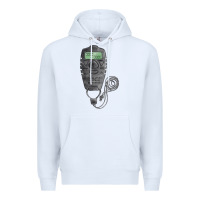 White baseball counter and stopwatch fa element Premium Hoodie - FaDigitalArtStudio