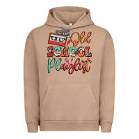 Pigment Burro old school playlist cassette Urban Hoodie - FaDigitalArtStudio