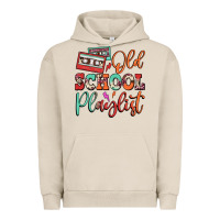 Pigment French Oak old school playlist cassette Urban Hoodie - FaDigitalArtStudio