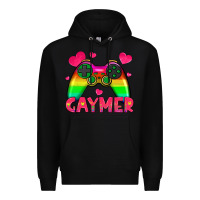 Black gaymer Premium Hoodie - HRA Design Shop