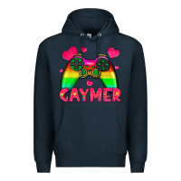 Navy gaymer Premium Hoodie - HRA Design Shop