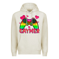 Oatmeal Heather gaymer Premium Hoodie - HRA Design Shop