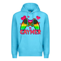 Ocean Blue gaymer Premium Hoodie - HRA Design Shop