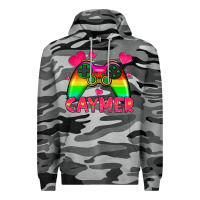Slate Camo gaymer Premium Hoodie - HRA Design Shop