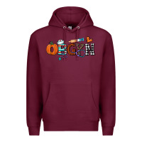 Burgundy obgyn Premium Hoodie - CowhideDigitalArt