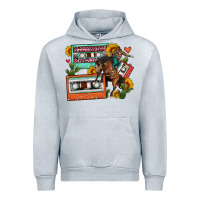 Heather Grey rodeo sunflower cactus cassette Urban Hoodie - FaDigitalArtStudio