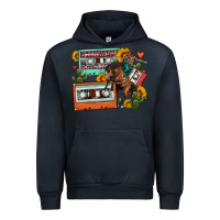 Navy rodeo sunflower cactus cassette Urban Hoodie - FaDigitalArtStudio
