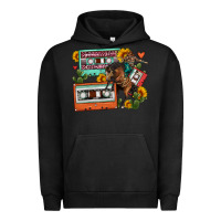 Pigment Black rodeo sunflower cactus cassette Urban Hoodie - FaDigitalArtStudio