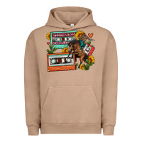 Pigment Burro rodeo sunflower cactus cassette Urban Hoodie - FaDigitalArtStudio