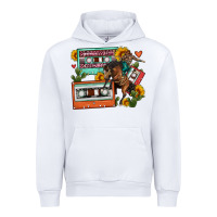 White rodeo sunflower cactus cassette Urban Hoodie - FaDigitalArtStudio