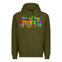 Army Green queer Premium Hoodie - HRA Design Shop
