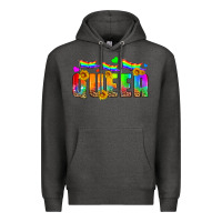 Charcoal Heather queer Premium Hoodie - HRA Design Shop