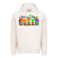 Pale Pink queer Premium Hoodie - HRA Design Shop