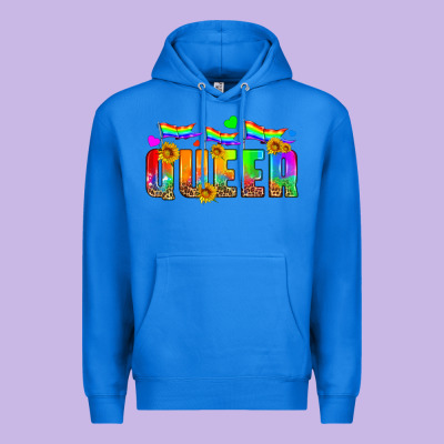 Queer Premium Hoodie Designed By Hra Design Shop